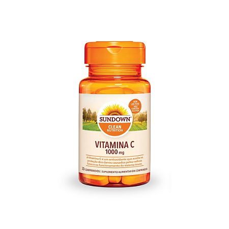 Vitamina C 1.000mg com 30 Cápsulas