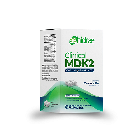 Suplemento Hidrae Clinical MDK2 com 60 comprimidos