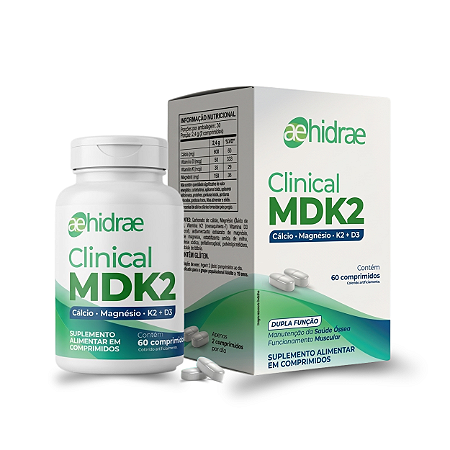 Suplemento Hidrae Clinical MDK2 com 60 Comprimidos