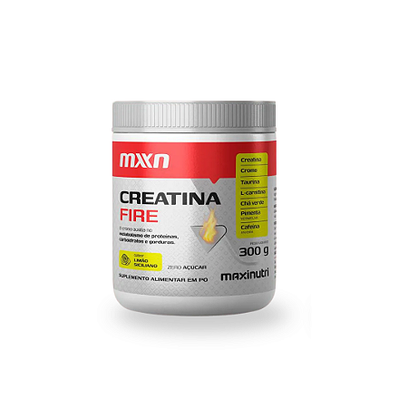 Creatina Fire MXN Pó 300g Maxinutri