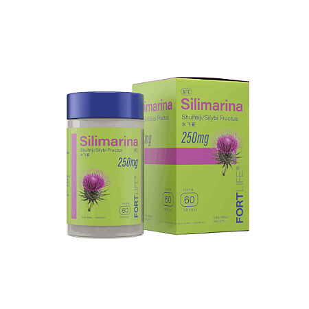 Silimarina 250mg 60 cápsulas FortLife