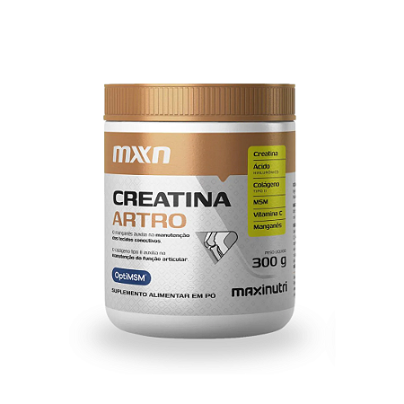Creatina Artro MXN Pó 300g Maxinutri