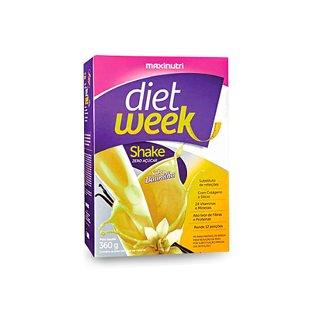 Diet Week Shake Baunilha 360g Maxinutri