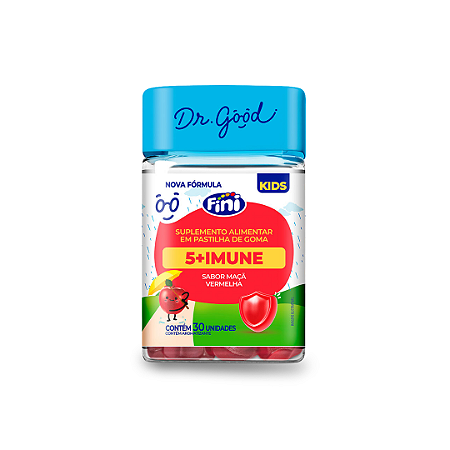 Dr. Good Imune Kids Maçã Vermelha 30 Unidades Fini
