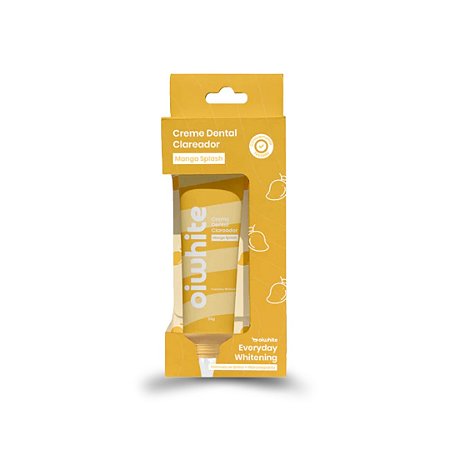 Creme Dental Clareador Manga 60ml Oiwhite