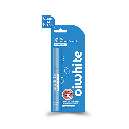 Caneta Clareadora Dental Menta 1 Unidade Oiwhite