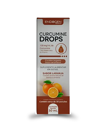 Curcumine Pure 100% Drops 30ml Endogen