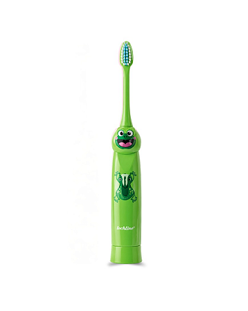 Escova Dental Infantil Vibratória EDA-KIDS Sapinho Verde