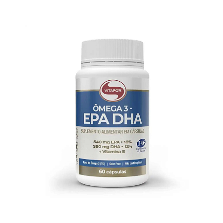 Ômega 3 EPA 1000mg Vitafor 60 Cápsulas