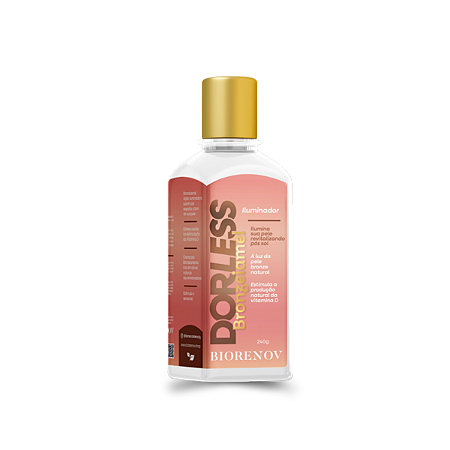 Dorless Bronzeiame Creme Corporal Iluminador Pós-Sol 240g