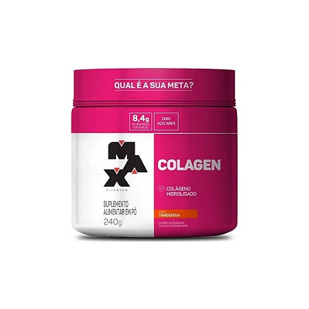 Colagen Tangerina 240g Max Titanium