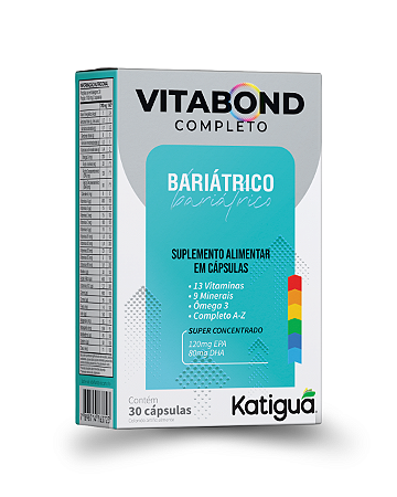 Vitabond Completo Bariômega 60 Cápsulas Katigua