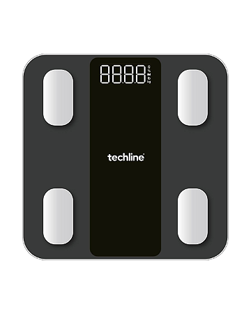 Balança Digital de Bioimpedância TEC-BF01 Techline