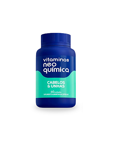 Vitamina Cabelos e Unhas 60 Cápsulas Neo Química
