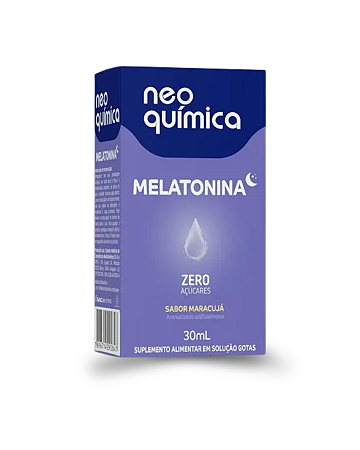 Melatonina Gotas Sabor Maracujá 30ml Neo Química