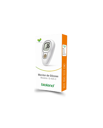 Monitor de Glicose G-425-3 Kit Completo Bioland