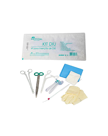 Kit Estéril Descartável para Inserção de DIU com Dilatador Kolplast