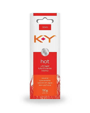 Lubrificante Íntimo K-y Hot Ultragel Com 50g