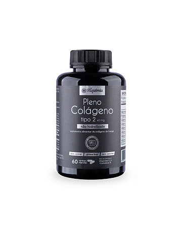 Suplemento Alimentar Pleno Colágeno Tipo II 60 Cápsulas Alquimia