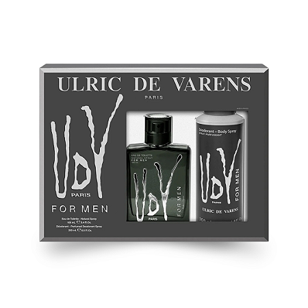 Kit Ulric de Varens UDV For Men Eau de Toilette 100ml + Desodorante 200ml