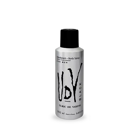 Desodorante Spray Ulric de Varens UDV Black Masculino 200ml