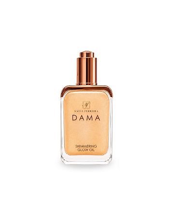 Óleo Iluminador Corporal Shimmering Glow Oil Nadia Ferreira Dama 100ml
