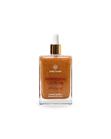 Óleo Iluminador Corporal Shimmering Glow Oil Solar Shinne Stella Dustin 100ml