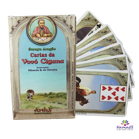 BARALHO DE CARTAS CIGANAS ROSALINDA DA MATA 36 CARTAS