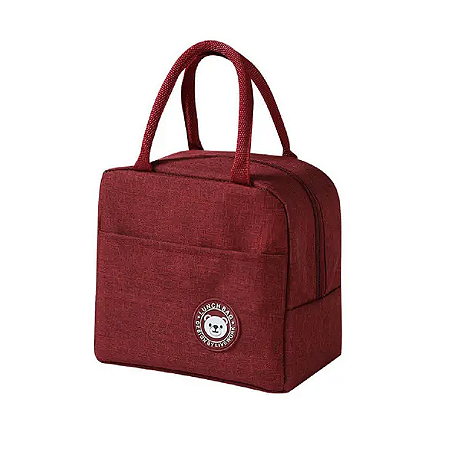 Bolsa Térmica Marmita Lancheira Feminina Masculina Lunch Bag