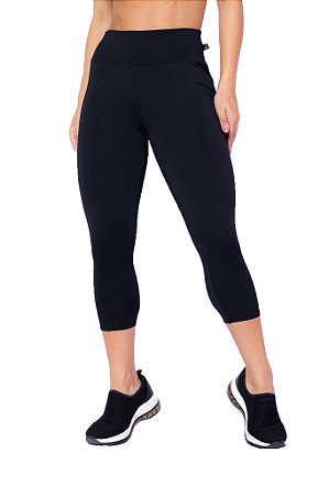 Calça Corsario Fitness Sulplex Feminina Academia
