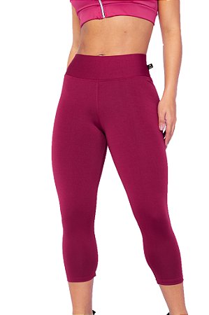 Calça Corsario Fitness Sulplex Feminina Academia