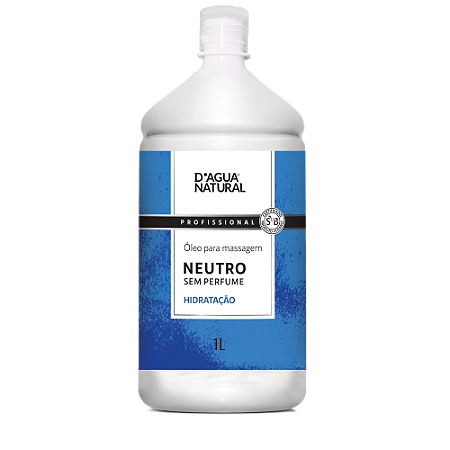 Oleo Massagem Neutro 1 Litro D Agua Natural