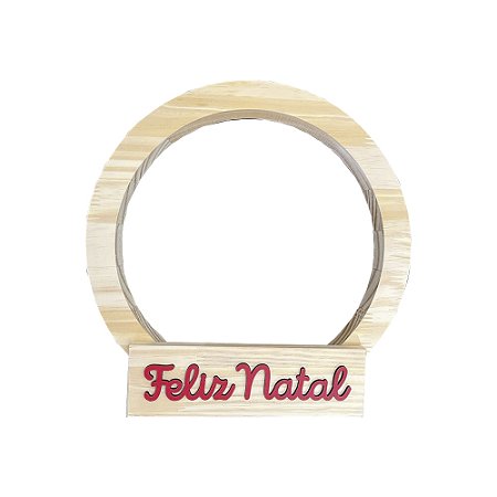 Guirlanda de Natal Pinus com 1 plaquinha pinus