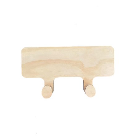 Cabideiro de 2 pontas