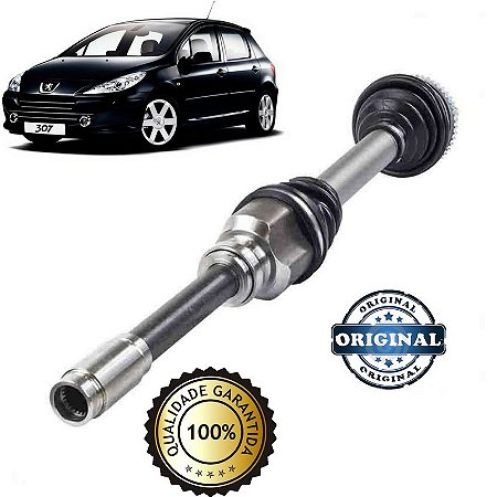 Semi Eixo Peugeot 307 Auto Lado Direito 25 estrias na homçinetica 26 estrias na tulipa