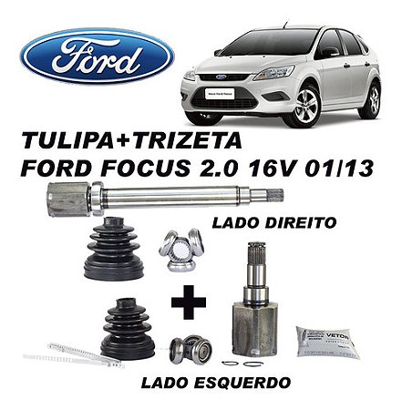 Par Tulipa Trizeta Ford Focus 2.0 Auto 2001 a 2014 Originais 23 estria na trizeta 26 estias na tulipa