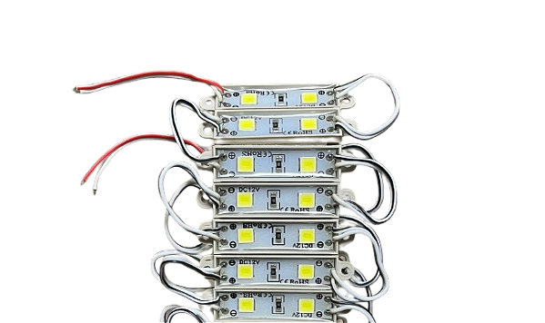 Módulo Resinado /2 LED por pastilha /Branco Frio /100Un