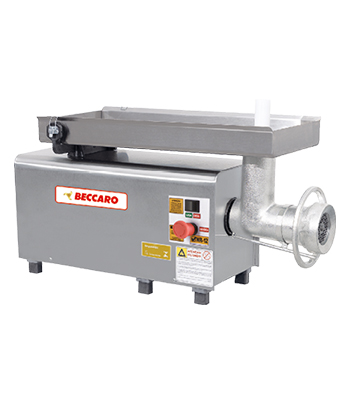 PICADOR DE CARNE INOX BOCA 22 - BECCARO - REF. PBM22I