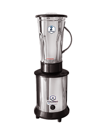 LIQUIDIFICADOR INDUSTRIAL ALTA ROTAÇÃO 2 LITROS  - JL COLOMBO  - REF. 1204