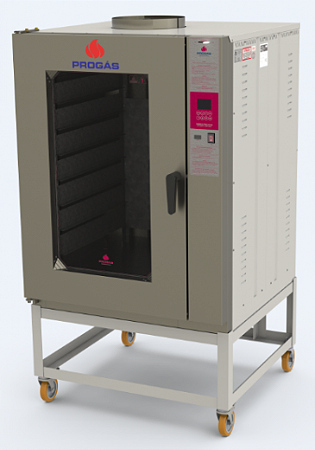 FORNO TURBO A GÁS 8, 10 OU 12 ASSADEIRAS - PROGÁS - REF. PRP-8000/10000/12000