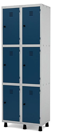 ROUPEIRO GUARDA VOLUME DE AÇO PORTA MÉDIA  - PANDIN