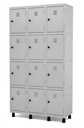 ROUPEIRO GUARDA VOLUME DE AÇO PORTA PEQUENA  - PANDIN