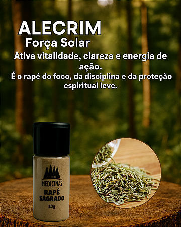 Rapé Xamânico Tabaco e Ervas 10 gramas Indigenas