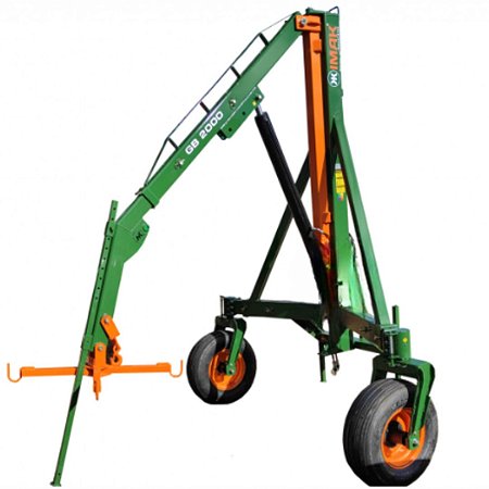 GUINCHO HIDRÁULICO C/ CHASSIS E LANÇA REGULAVEL IMAK - 2000KG