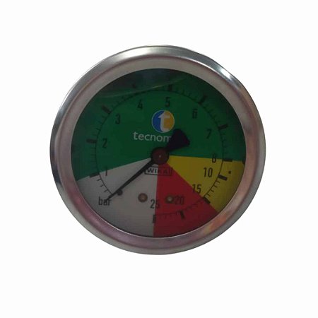 MANOMETRO COM GLICERINA 250 TECNOMARK