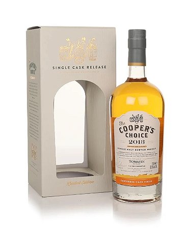 COOPER'S CHOICE TOMATIN 2013 9 ANOS SAUTERNES CASK FINISH