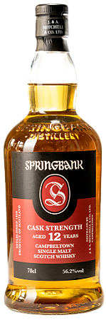 SPRINGBANK 12 ANOS CASK STRENGTH 2024 - 56,2%