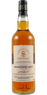 SIGNATORY BENRINNES 13 ANOS VINTAGE 2012 - 57,1%