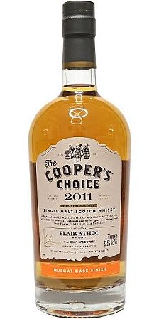 COOPER'S CHOICE BLAIR ATHOL 2011 12 ANOS MUSCAT CASK FINISH