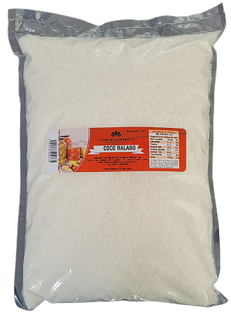 Coco Ralado Desidratado sem Açúcar - 1 kg